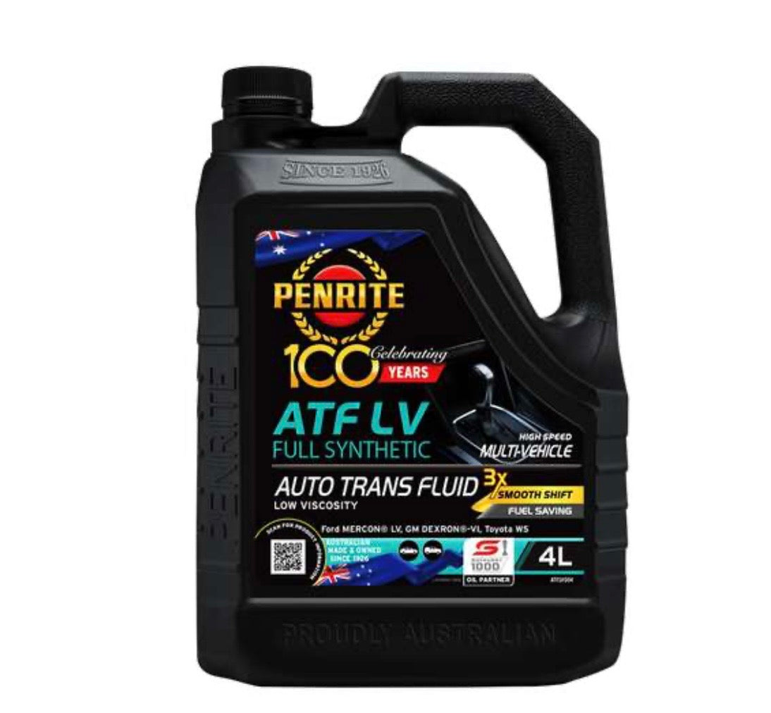 Penrite LV Automatic Transmission Fluid - 4 Litre